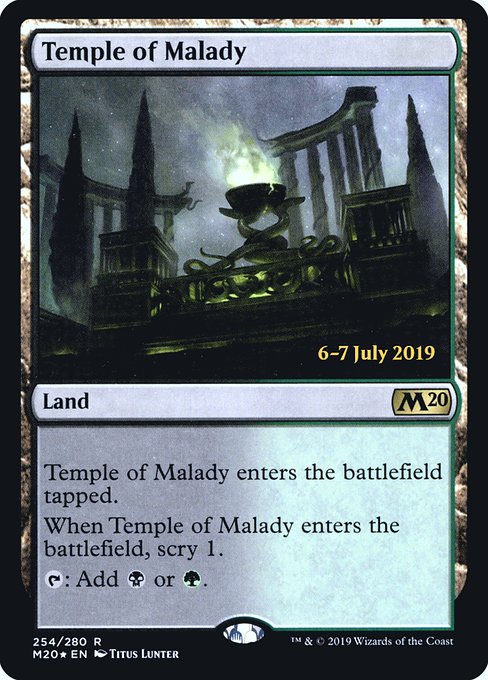 PM20: Temple of Malady (M20) (Foil)