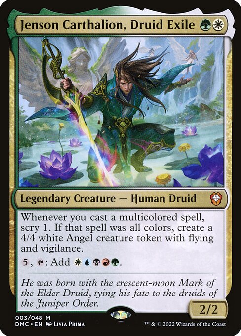 DMC: Jenson Carthalion, Druid Exile (Foil)