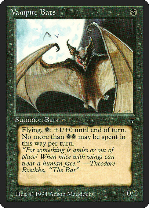 LEG: Vampire Bats