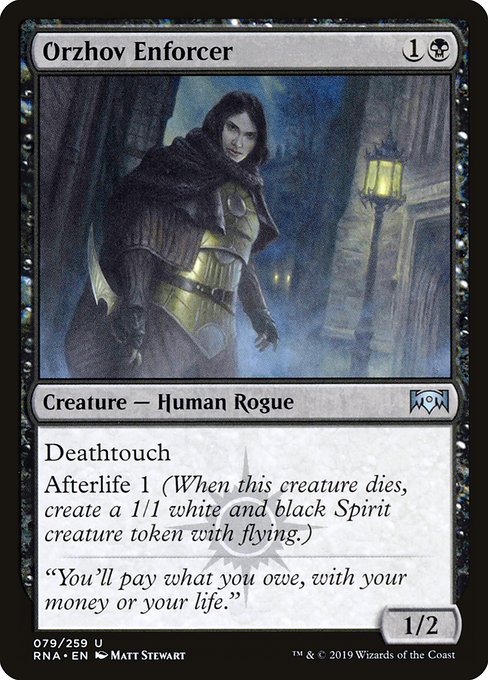 RNA: Orzhov Enforcer (Foil)