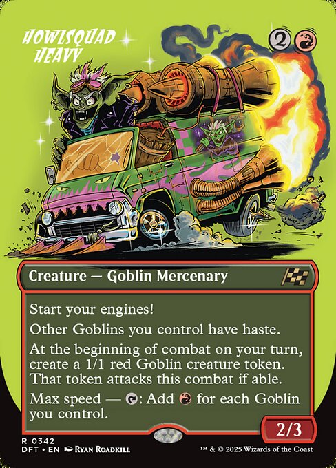 DFT: Howlsquad Heavy (Borderless) (Foil)