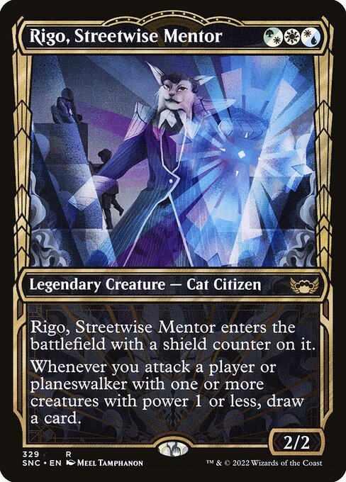 SNC: Rigo, Streetwise Mentor (Showcase) (Foil)