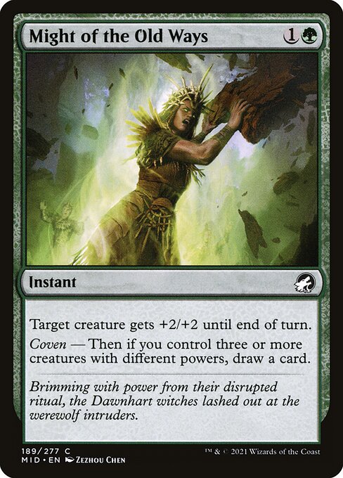 MID: Might of the Old Ways (Foil)