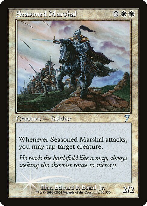 7ED: Seasoned Marshal (Foil)
