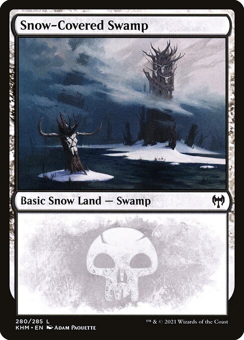 KHM: Snow-Covered Swamp (280)