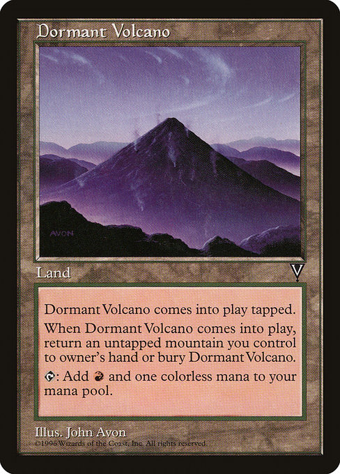 VIS: Dormant Volcano
