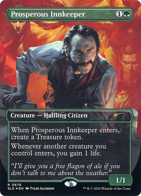 SLD: Prosperous Innkeeper (Rainbow Foil)