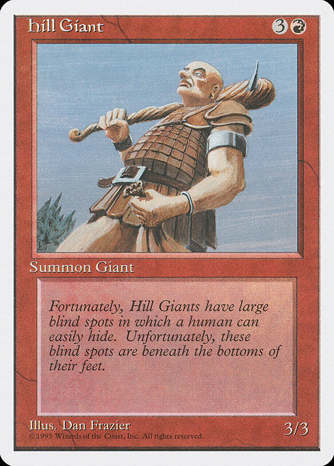 4ED: Hill Giant