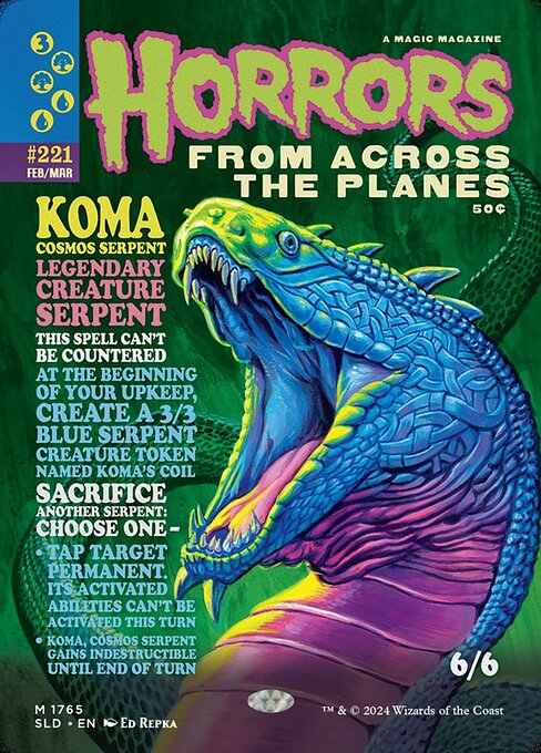 SLD: Koma, Cosmos Serpent (Foil)
