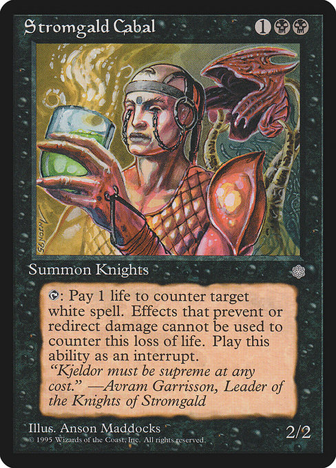 ICE: Stromgald Cabal