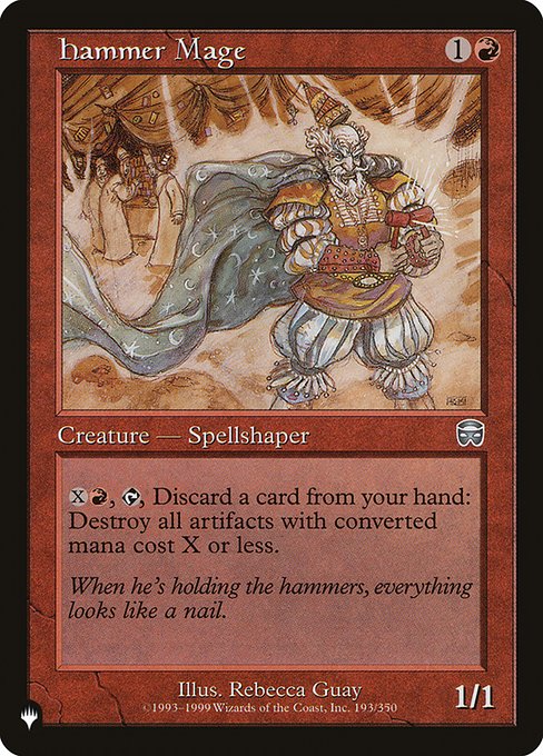 PLST: Hammer Mage