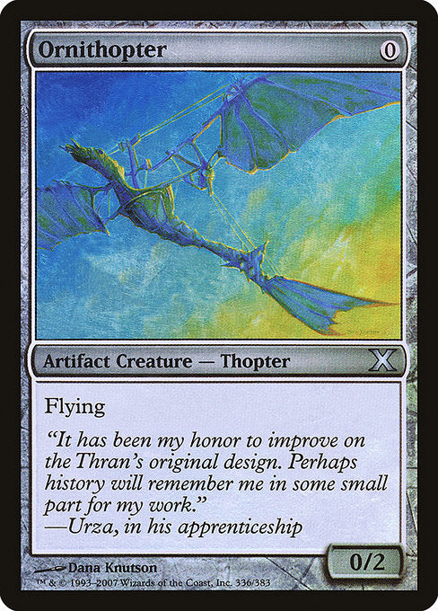 10E: Ornithopter (Foil)