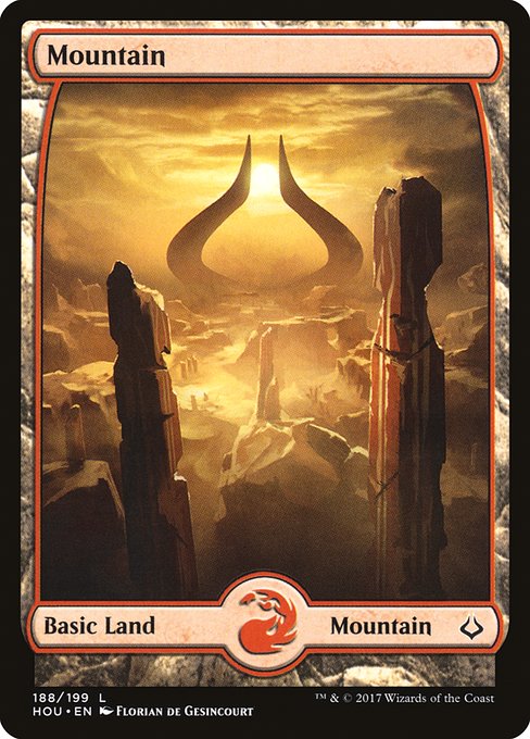 HOU: Mountain (188) - Full Art