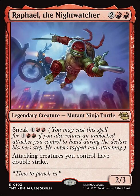 TMT: Raphael, the Nightwatcher
