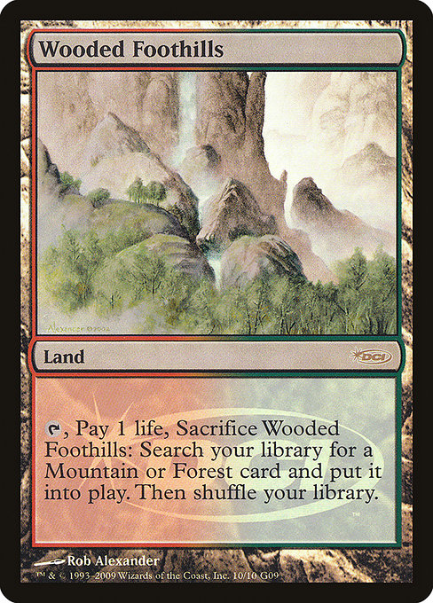 G09: Wooded Foothills (Foil)