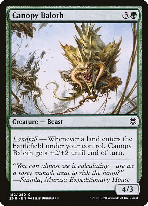 ZNR: Canopy Baloth (Foil)