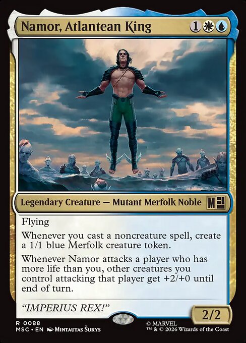 MSC: Namor, Atlantean King