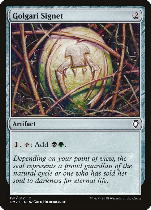 CM2: Golgari Signet (191)