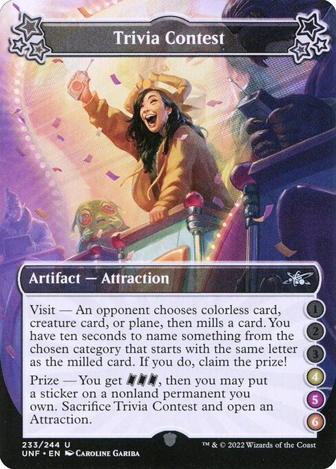 UNF: Trivia Contest (4-5-6)