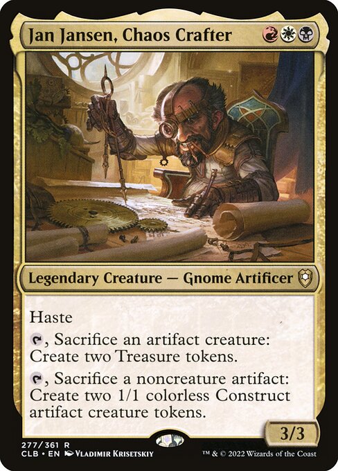 CLB: Jan Jansen, Chaos Crafter