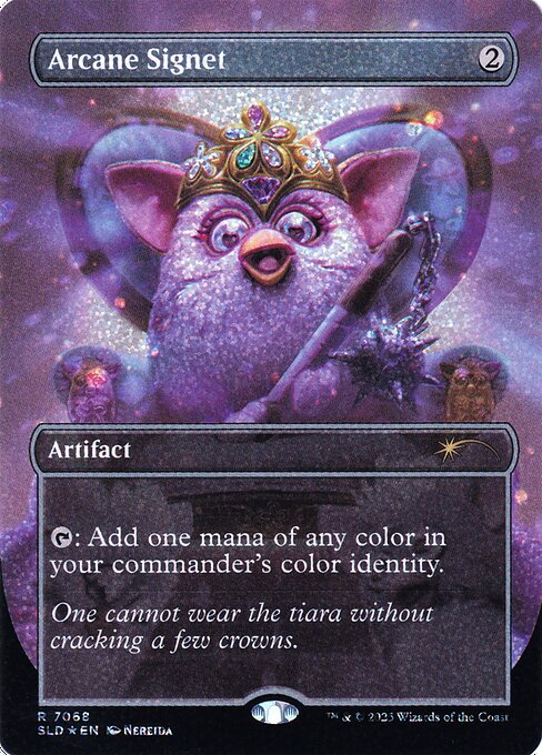 SLD: Arcane Signet (7068) (Confetti Foil)