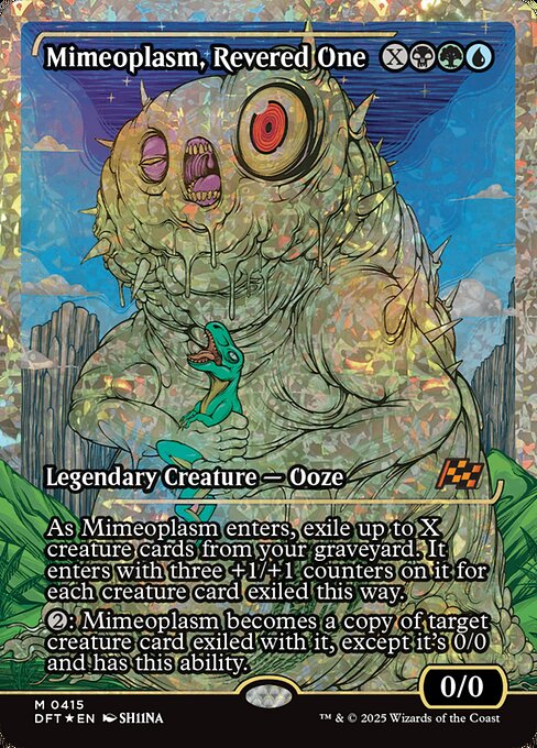 DFT: Mimeoplasm, Revered One (Showcase) (Fracture Foil)
