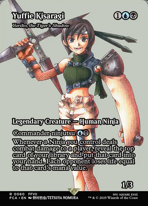 FCA: Yuffie Kisaragi - Yuriko, the Tiger's Shadow (Showcase) (Foil)