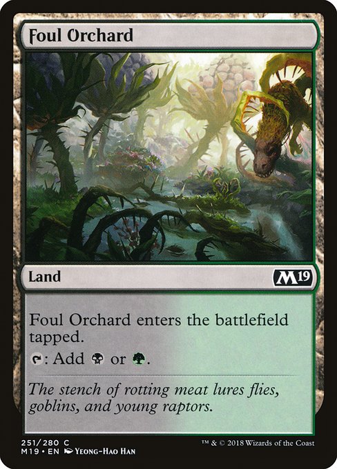 M19: Foul Orchard