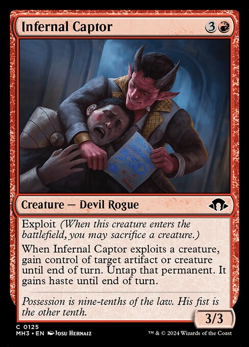MH3: Infernal Captor (Foil)