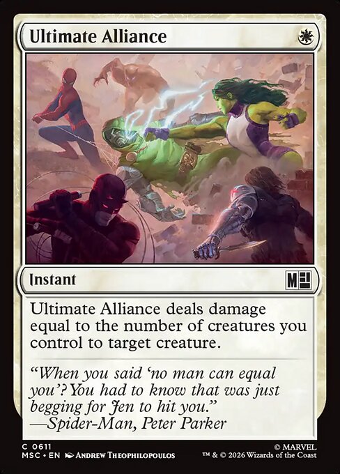MSC: Ultimate Alliance