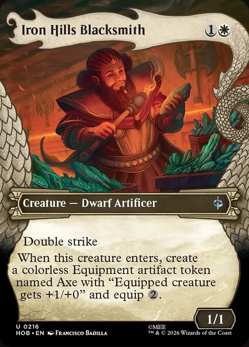 HOB: Iron Hills Blacksmith (Showcase) (Foil)