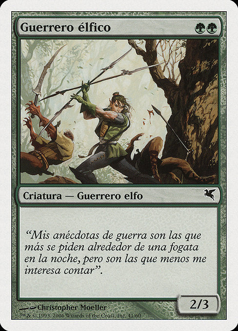PSAL: Elvish Warrior (Spanish) - "Guerrero elfico" (B41)