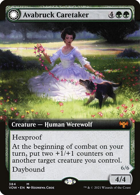 VOW: Avabruck Caretaker (Extended Art) (Foil)