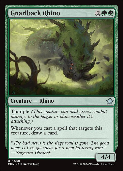 FDN: Gnarlback Rhino