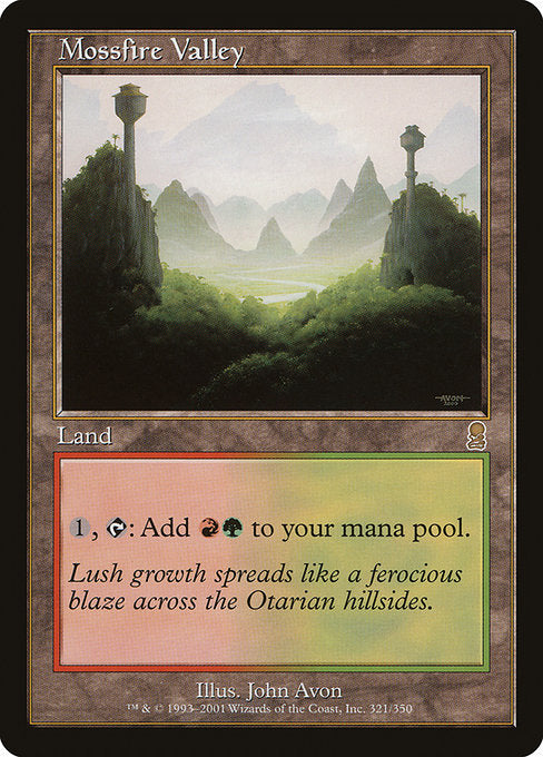 ODY: Mossfire Valley (Foil)