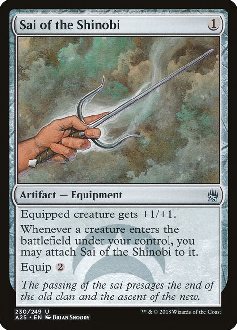 A25: Sai of the Shinobi (Foil)