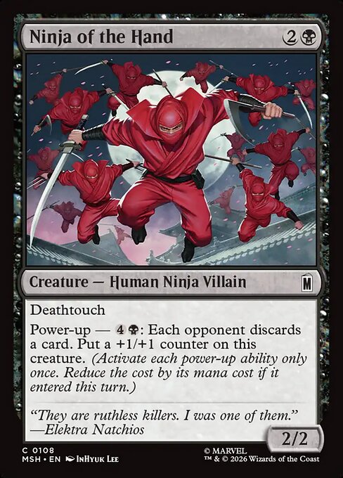 MSH: Ninja of the Hand
