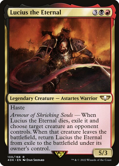 40K: Lucius the Eternal