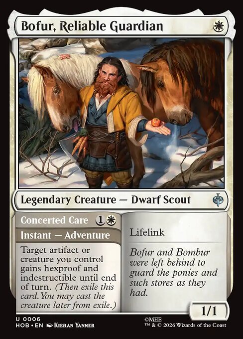 HOB: Bofur, Reliable Guardian