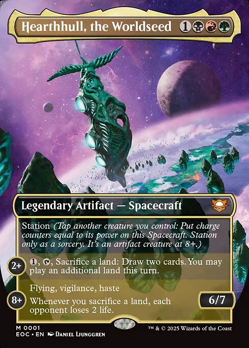 EOC: Hearthhull, the Worldseed (Borderless) (Foil)