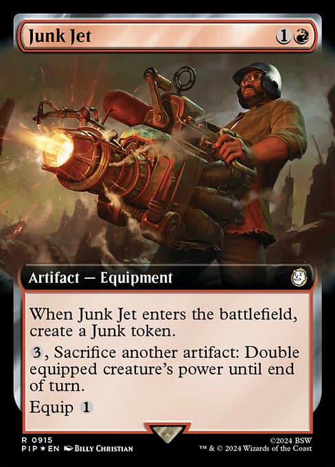 PIP: Junk Jet (Extended Art) (Surge Foil)