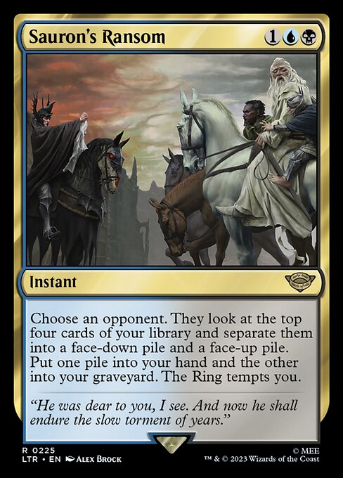 LTR: Sauron's Ransom (Foil)