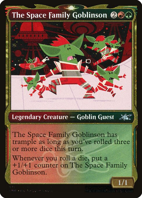 UNF: The Space Family Goblinson (Showcase) (Galaxy Foil)