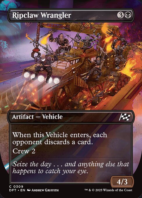 DFT: Ripclaw Wrangler (Borderless) (Foil)