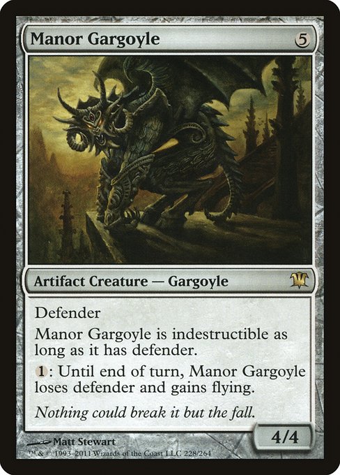 ISD: Manor Gargoyle (Foil)