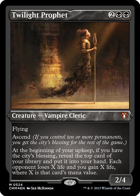 CMM: Twilight Prophet (Foil Etched)
