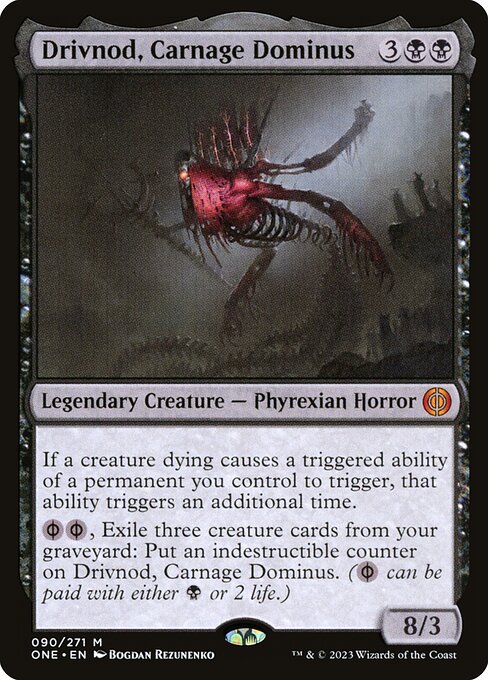 ONE: Drivnod, Carnage Dominus (Foil)