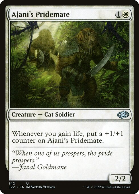 J22: Ajani's Pridemate