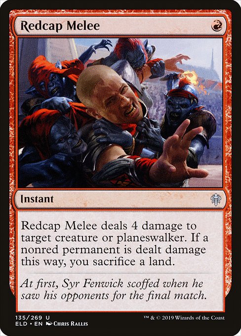 ELD: Redcap Melee (Foil)