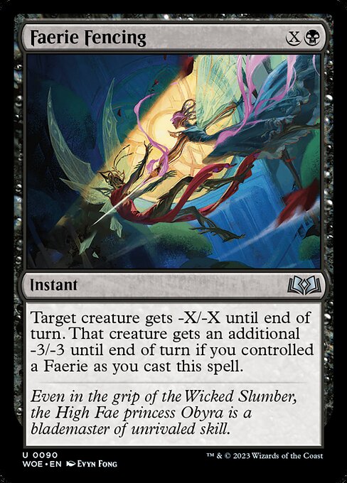 WOE: Faerie Fencing (Foil)